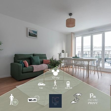 *Disneyland-Paris* 10 Pers, Wifi, 2 Parkings Chessy  Eksteriør bilde